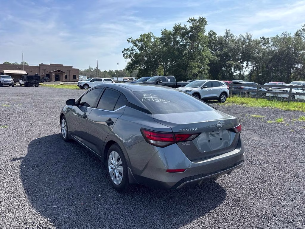 2025 Gun Metallic Nissan Sentra S FWD Sedan