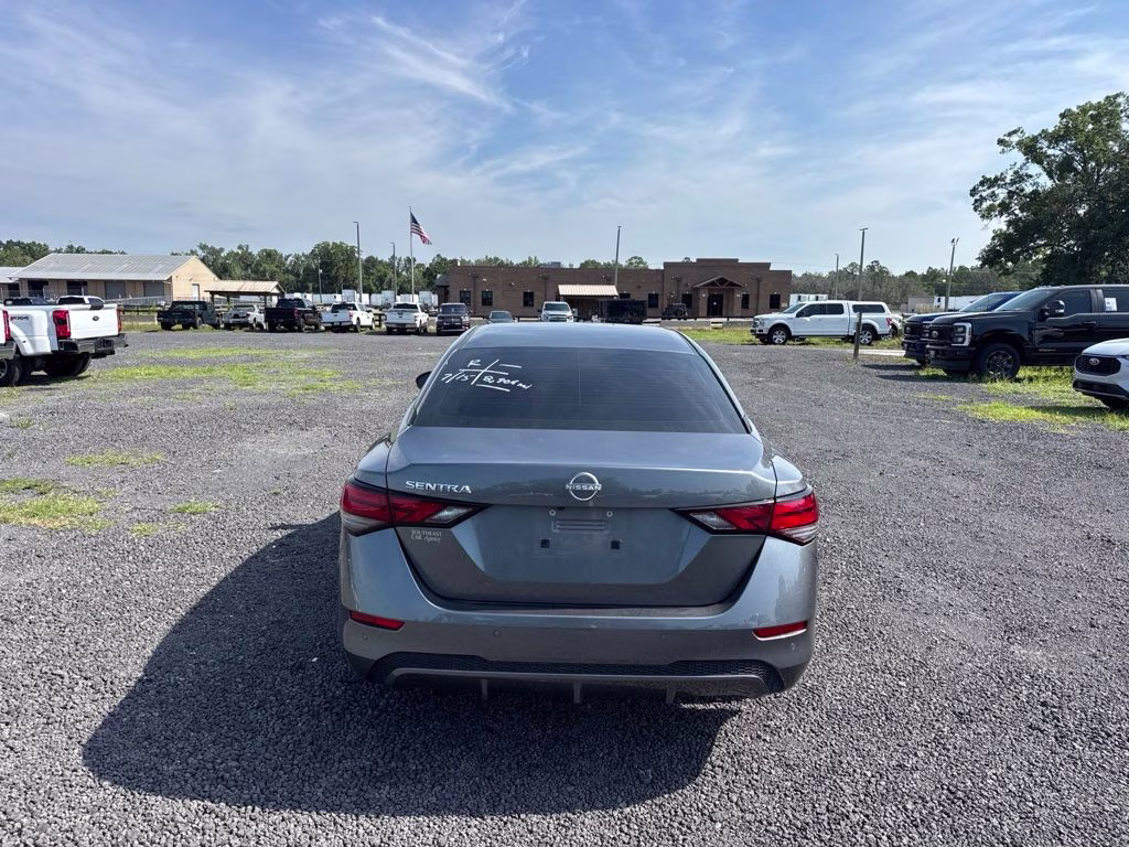 2025 Gun Metallic Nissan Sentra S FWD Sedan