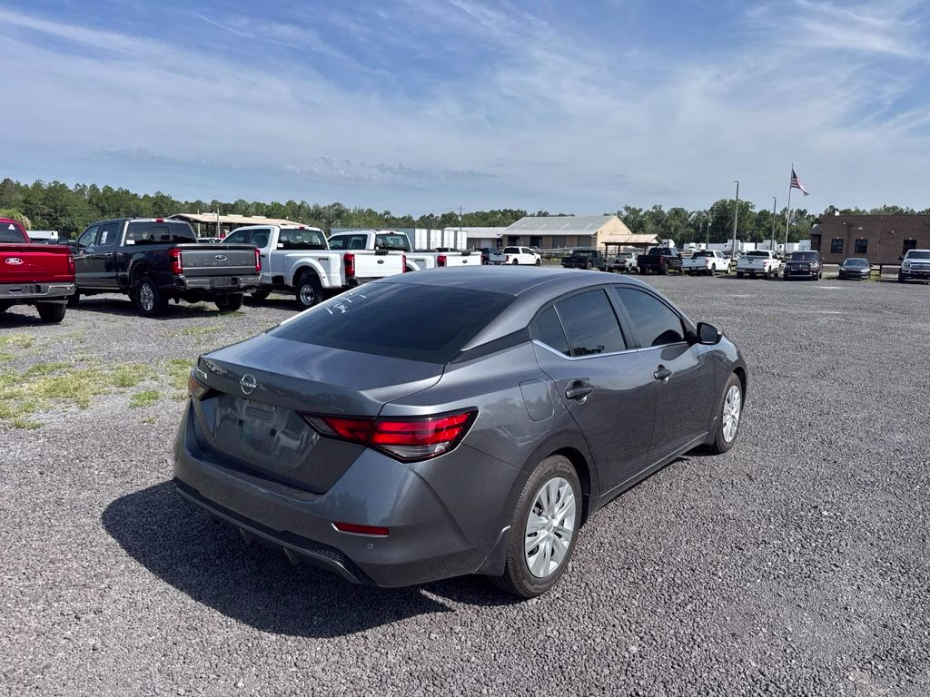 2025 Gun Metallic Nissan Sentra S FWD Sedan