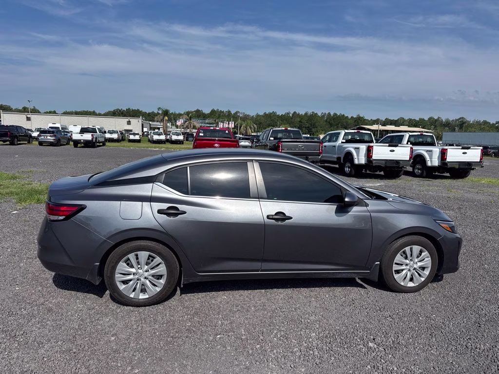 2025 Gun Metallic Nissan Sentra S FWD Sedan