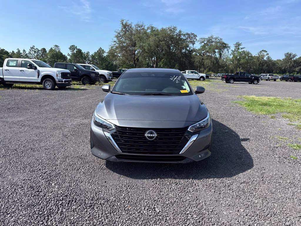 2025 Gun Metallic Nissan Sentra S FWD Sedan