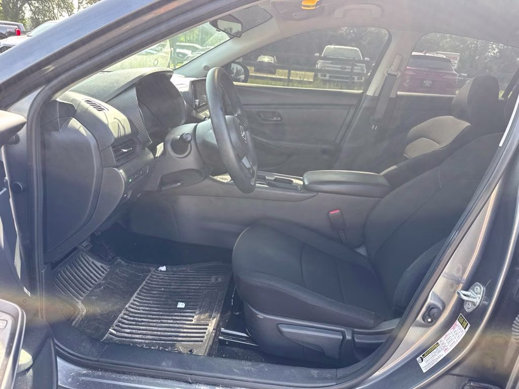 2025 Gun Metallic Nissan Sentra S FWD Sedan