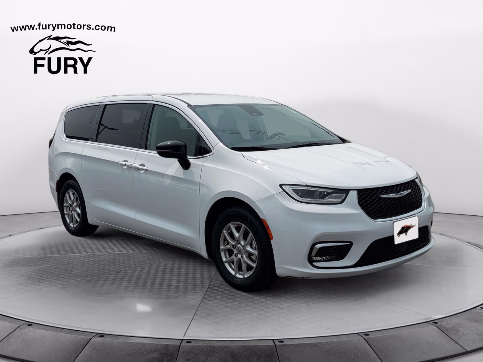2024 Bright White Clearcoat Chrysler Pacifica Touring L FWD Van