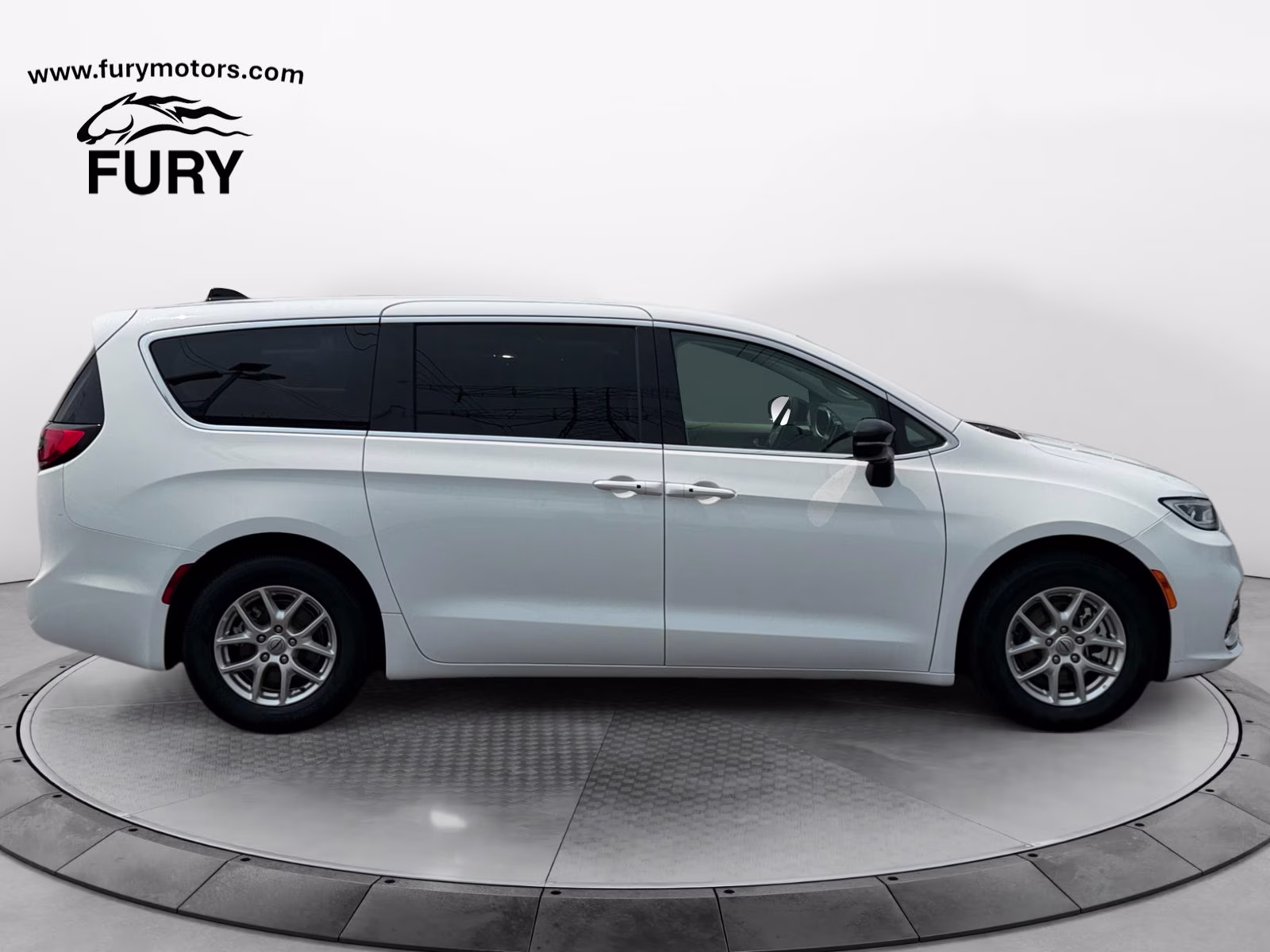 2024 Bright White Clearcoat Chrysler Pacifica Touring L FWD Van