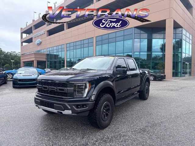 2023 Antimatter Blue Metallic Ford F-150 Raptor Crew Cab Pickup 4X4 Truck