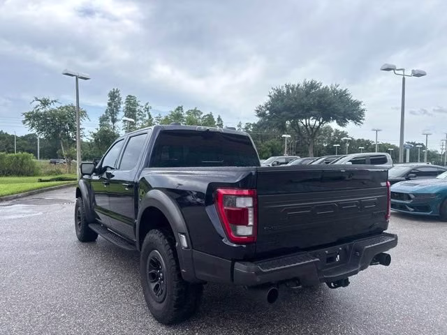 2023 Antimatter Blue Metallic Ford F-150 Raptor Crew Cab Pickup 4X4 Truck