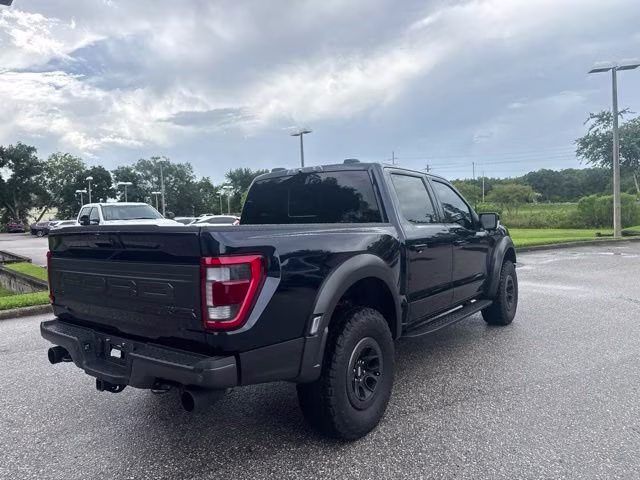2023 Antimatter Blue Metallic Ford F-150 Raptor Crew Cab Pickup 4X4 Truck