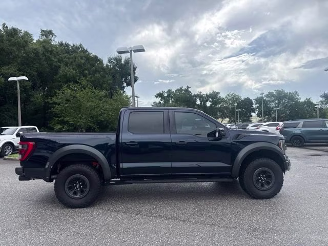2023 Antimatter Blue Metallic Ford F-150 Raptor Crew Cab Pickup 4X4 Truck