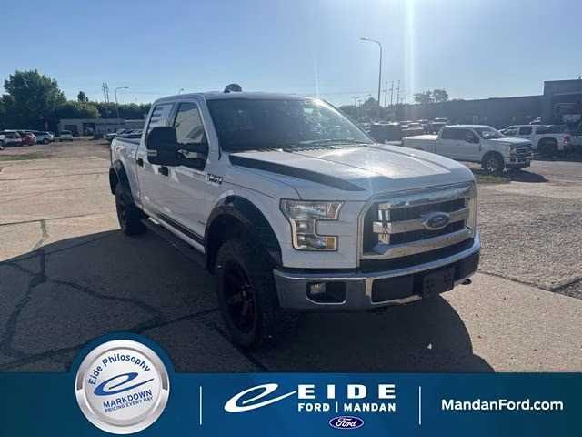 2016 Oxford White Ford F-150 XLT 4X4 Truck