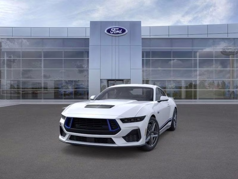 2025 Oxford White Ford Mustang GT Premium RWD Coupe
