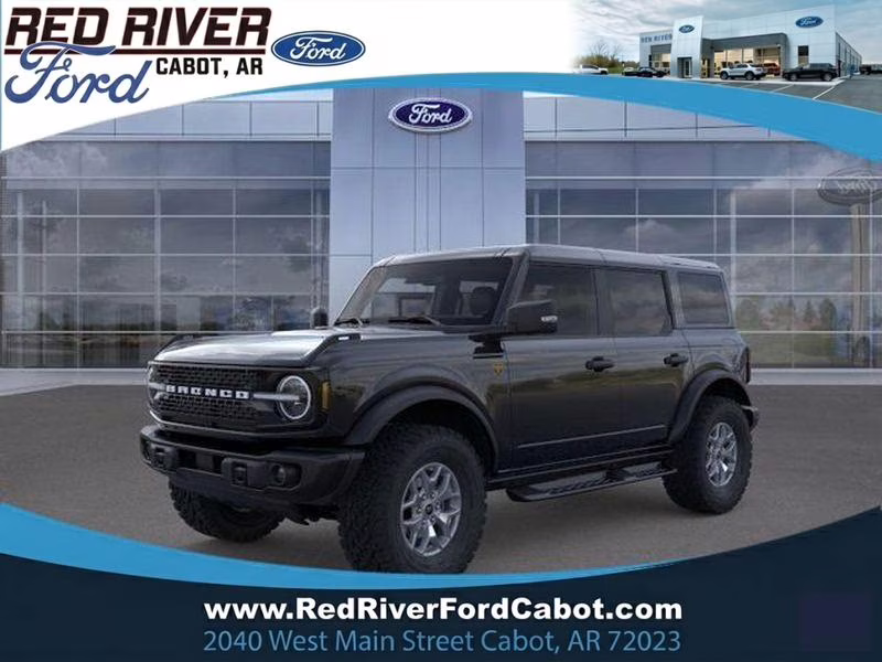 2025 Shadow Black Ford Bronco Badlands 4X4 SUV