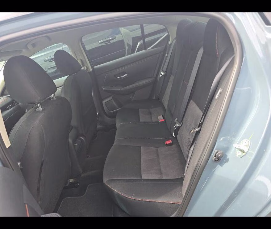 2025 Atlantic Gray Metallic/Super Black Nissan Sentra SR FWD Sedan
