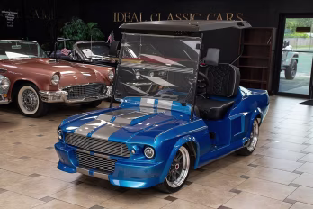 2024 Blue/Silver Metallic Navitas Golf Cart - Custom Eleanor Style Body UTV