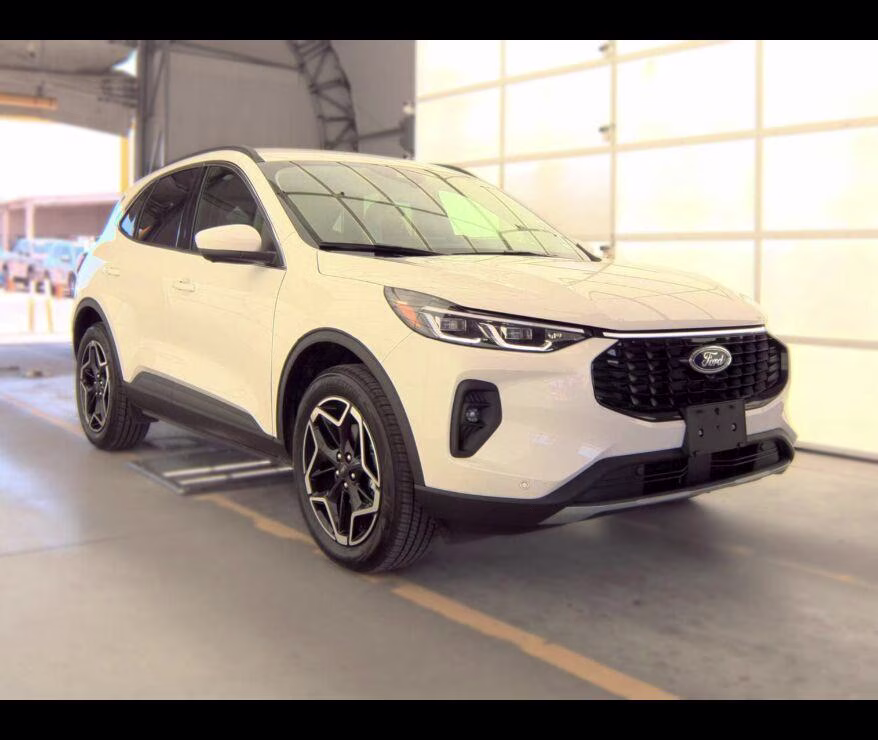 2026 star white metallic tri-coat Ford Escape Platinum AWD SUV