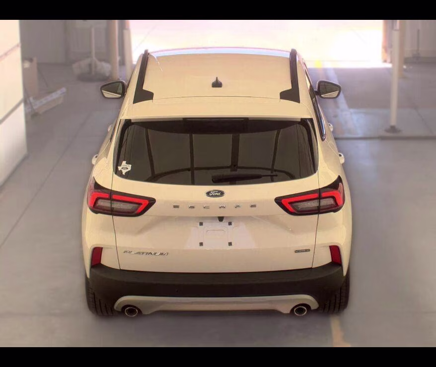 2026 star white metallic tri-coat Ford Escape Platinum AWD SUV