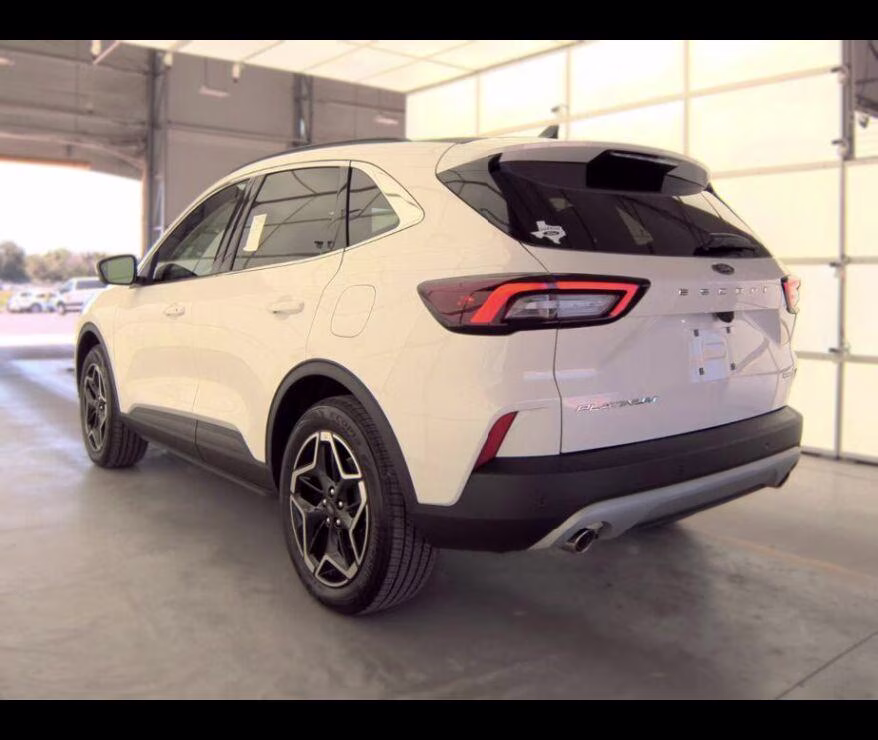 2026 star white metallic tri-coat Ford Escape Platinum AWD SUV