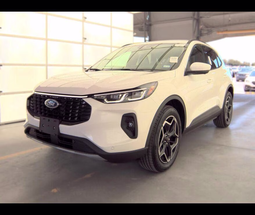 2026 star white metallic tri-coat Ford Escape Platinum AWD SUV