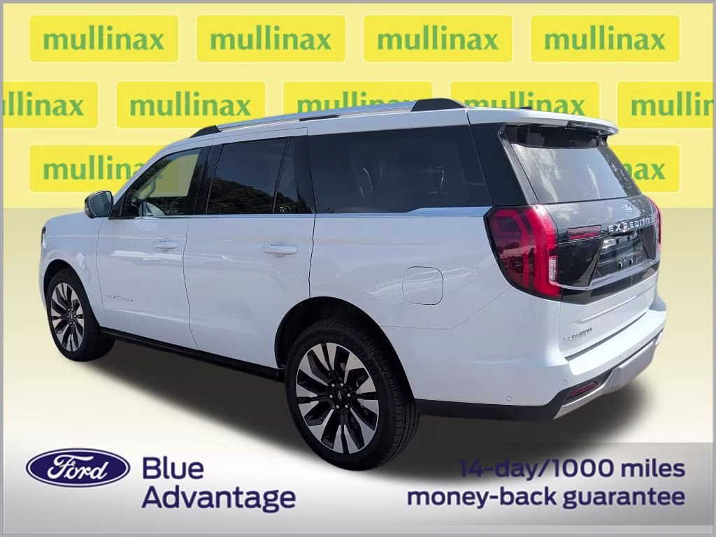 2025 Oxford White Ford Expedition Platinum 4X4 SUV
