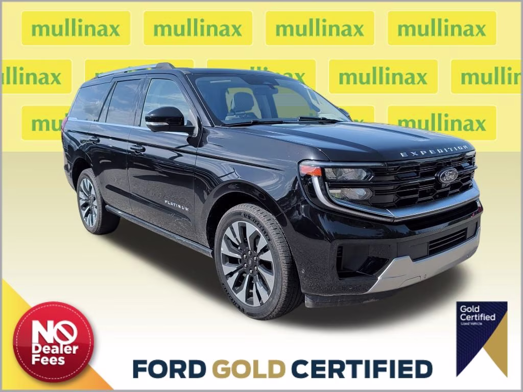 2025 Agate Black Metallic Ford Expedition Platinum 4X4 SUV