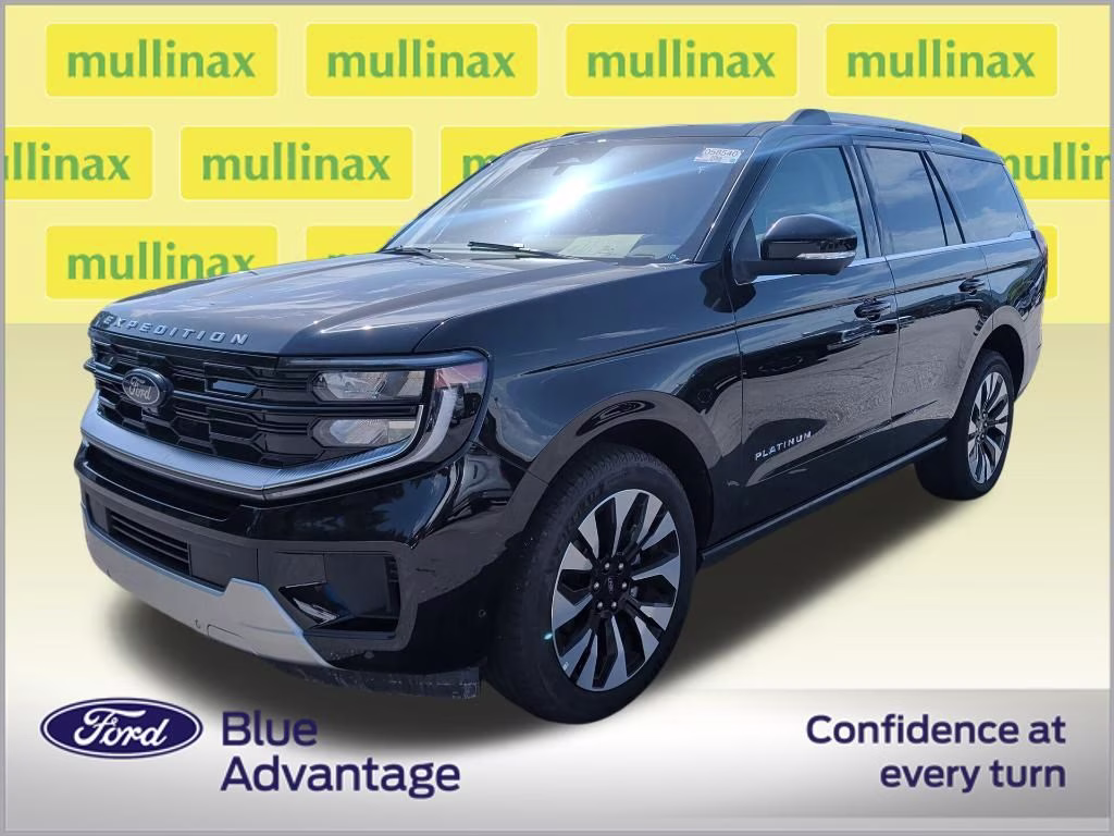 2025 Agate Black Metallic Ford Expedition Platinum 4X4 SUV