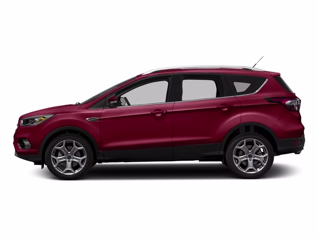 2017 Ruby Red Metallic Tinted Clearcoat Ford Escape Titanium FWD SUV