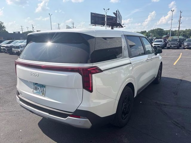 2025 Snow White Pearl Kia Carnival LX FWD Van