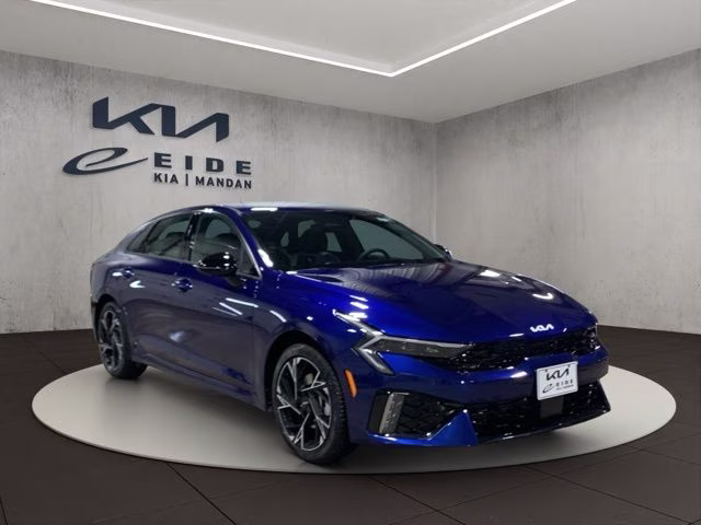 2026 Yacht Blue Kia K5 GT-Line AWD Sedan