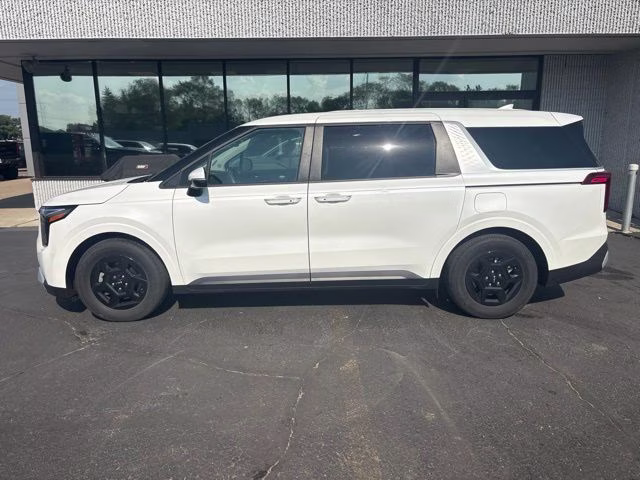 2025 Snow White Pearl Kia Carnival LX FWD Van