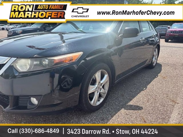 2010 Black Acura TSX 2.4 FWD Sedan