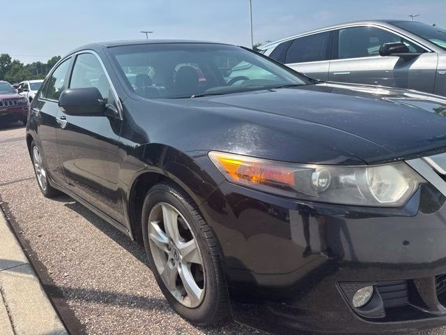 2010 Black Acura TSX 2.4 FWD Sedan