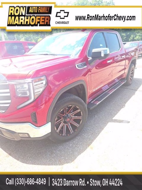 2024 Volcanic Red Tintcoat GMC Sierra 1500 SLT 4X4 Truck