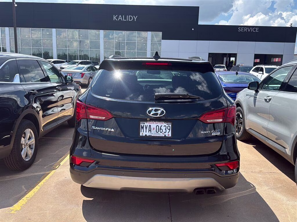 2018 Twilight Black Hyundai Santa Fe Sport 2.0T Ultimate FWD SUV