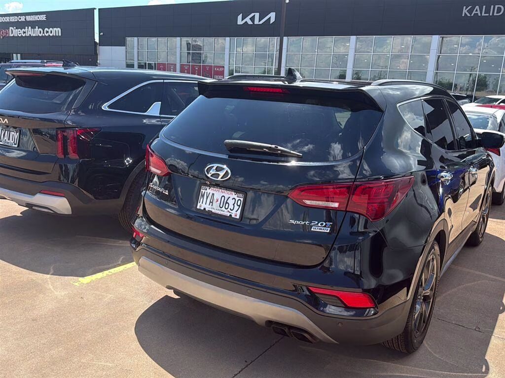 2018 Twilight Black Hyundai Santa Fe Sport 2.0T Ultimate FWD SUV