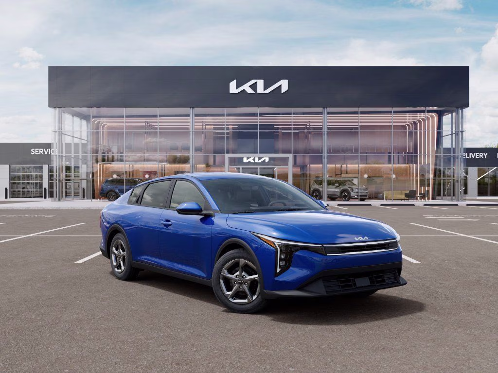 2026 Deep Sea Blue Kia K4 LXS FWD Sedan