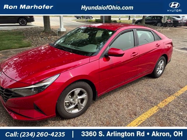 2023 Calypso Red Hyundai Elantra SE FWD Sedan