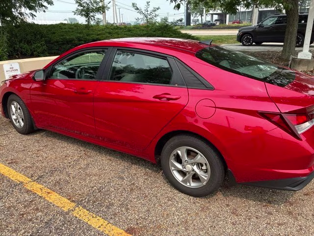 2023 Calypso Red Hyundai Elantra SE FWD Sedan