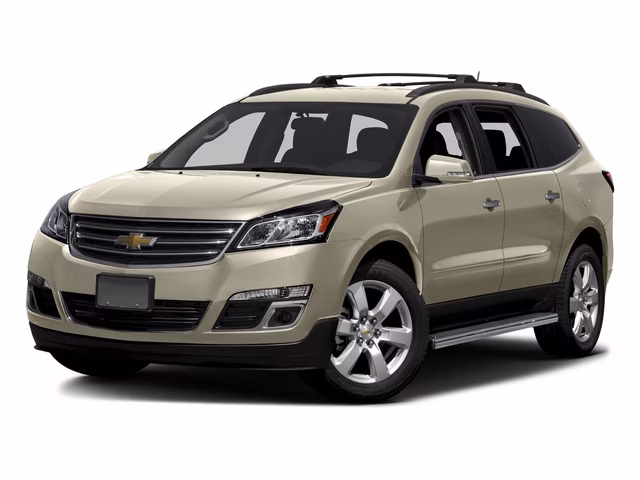 2016 Champagne Silver Metallic Chevrolet Traverse LT FWD SUV