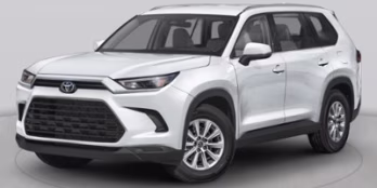 2025 Blue Toyota Grand Highlander FWD SUV