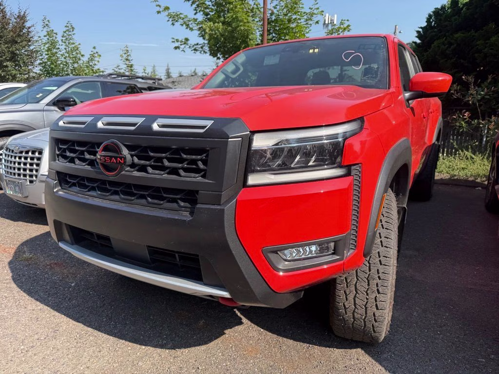 2025 Afterburn Orange Nissan Frontier PRO-4X 4X4 Truck
