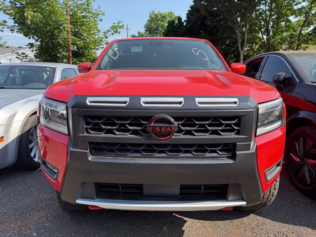 2025 Afterburn Orange Nissan Frontier PRO-4X 4X4 Truck