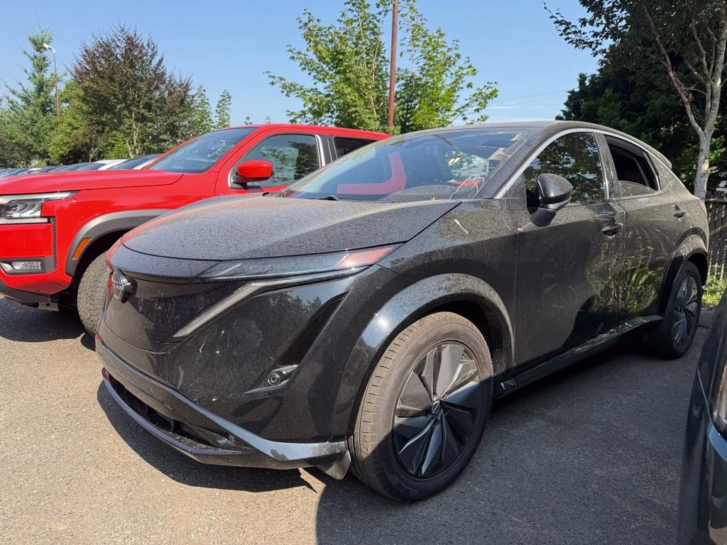 2023 Black Diamond Pearl Nissan Ariya EVOLVE+ FWD SUV