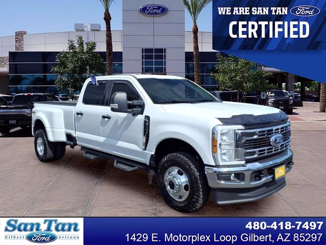 2025 Oxford White Ford Super Duty F-350 DRW XLT 4X4 Truck