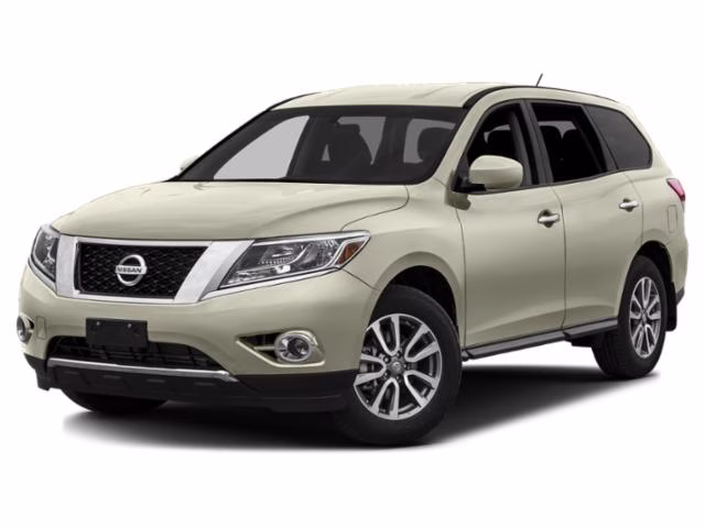 2015 Pearl White Nissan Pathfinder Platinum FWD