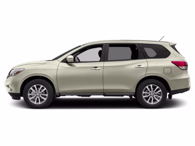 2015 Pearl White Nissan Pathfinder Platinum FWD