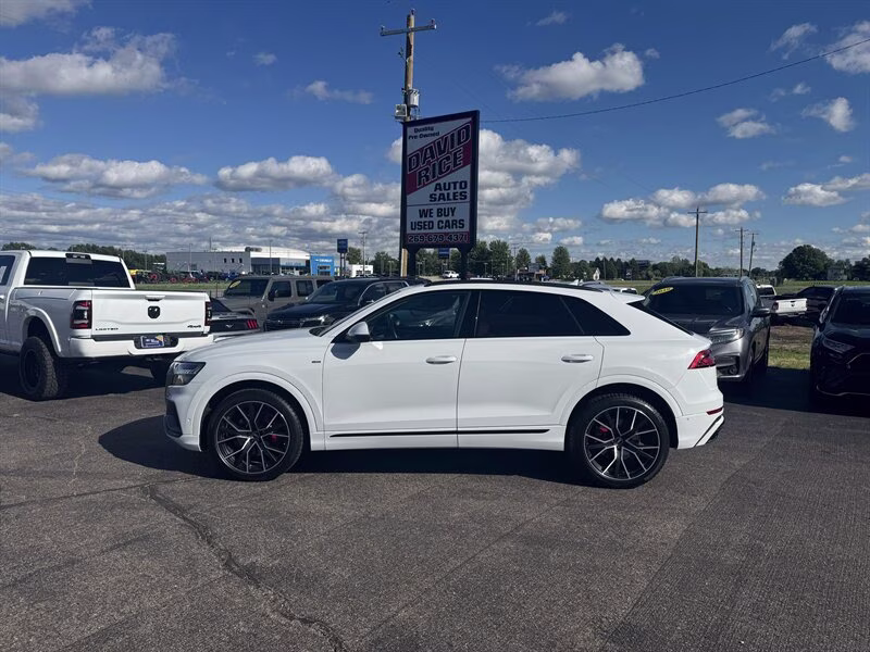 2022 Carrara White Audi Q8 quattro Prestige 55 TFSI AWD SUV