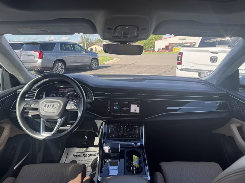 2022 Carrara White Audi Q8 quattro Prestige 55 TFSI AWD SUV
