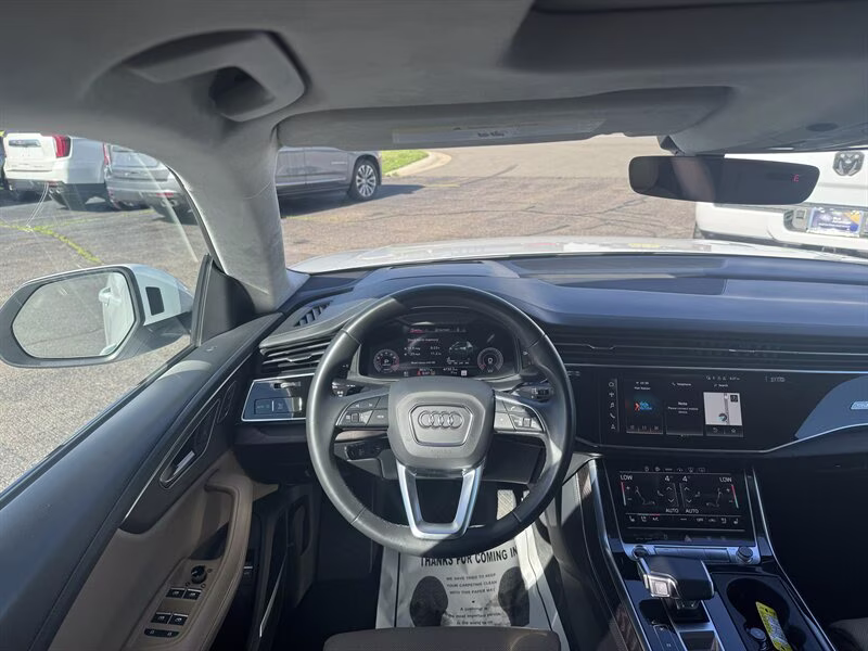 2022 Carrara White Audi Q8 quattro Prestige 55 TFSI AWD SUV