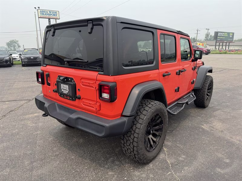 2018 Nacho Clear Coat Jeep Wrangler Unlimited Sport 4X4 SUV