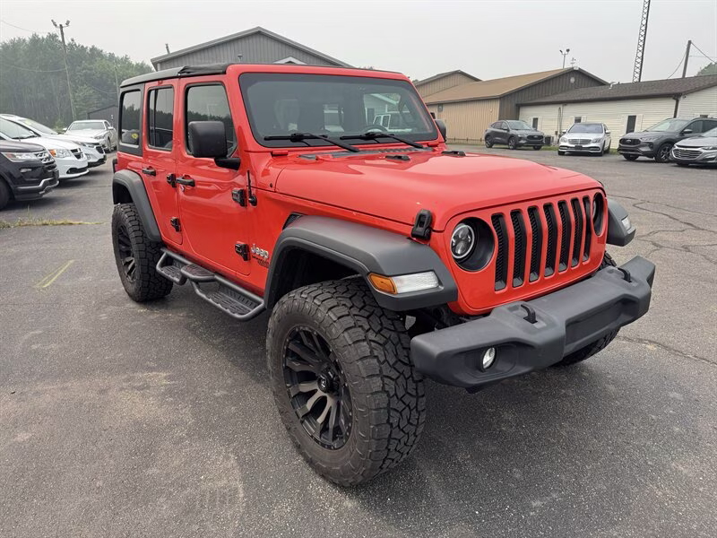 2018 Nacho Clear Coat Jeep Wrangler Unlimited Sport 4X4 SUV