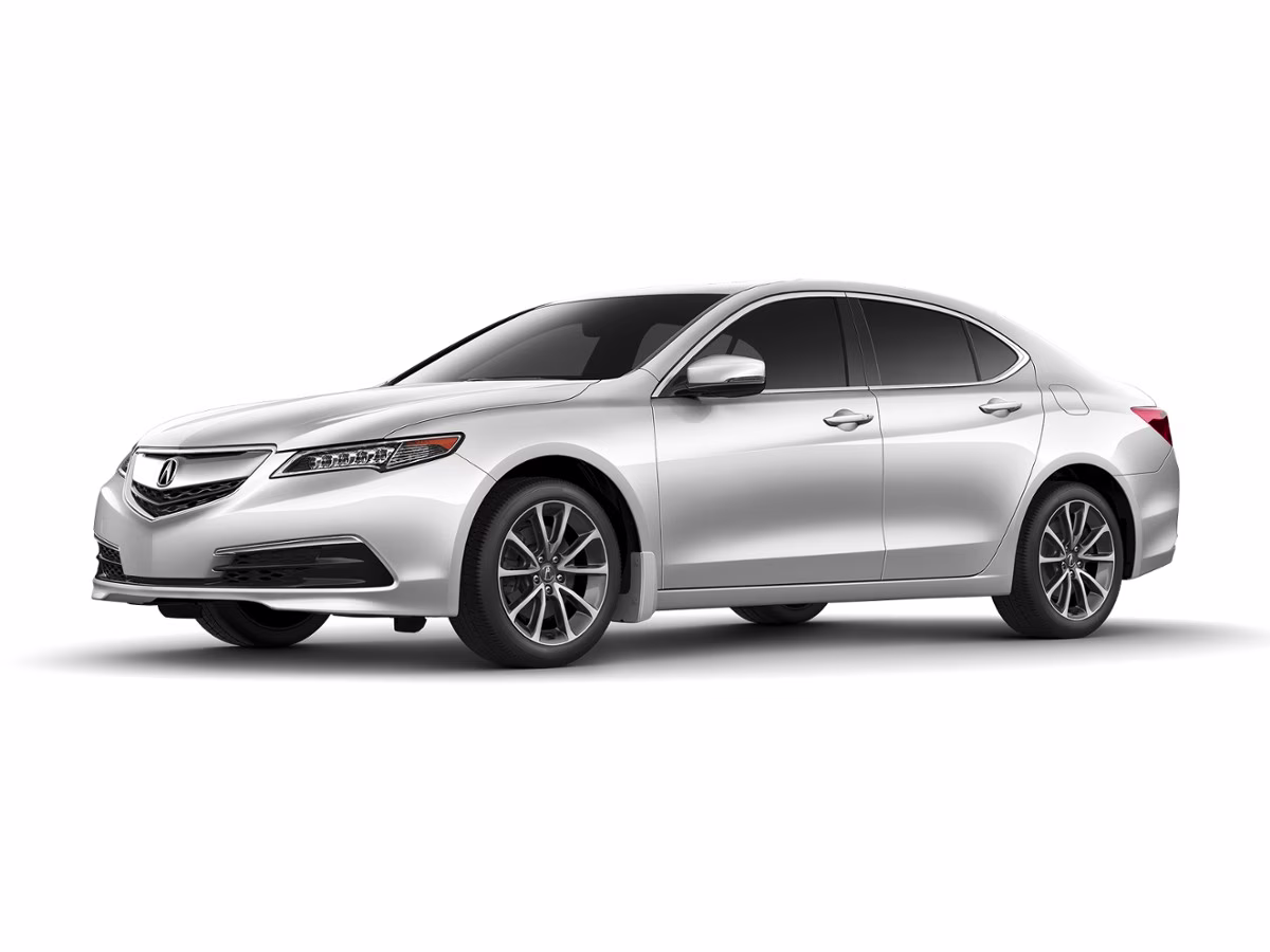 2015 White Acura TLX V6 FWD Sedan